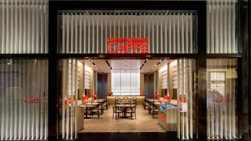 Emporio Armani Café, Mall of the Emirates