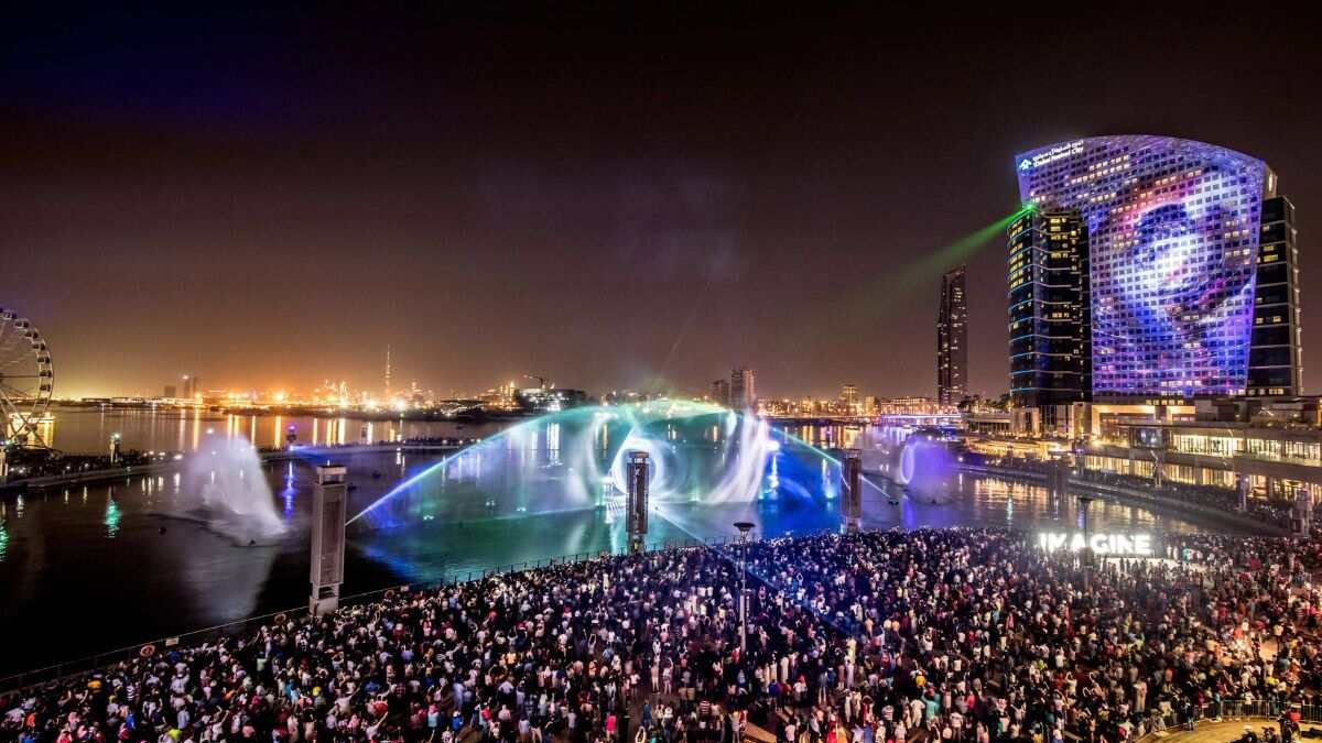 Imagine Show, thing to see in Dubai