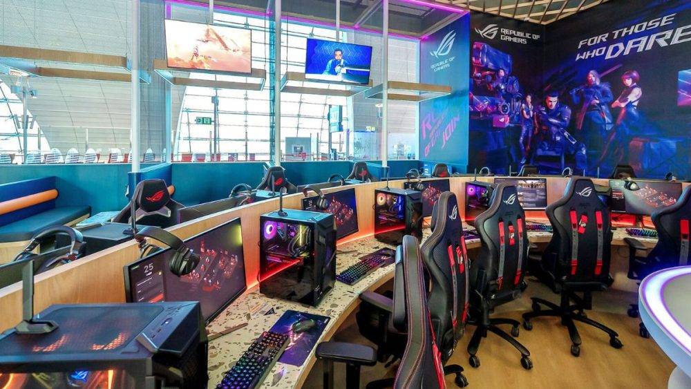 Dubai airport opens new 24 hrs gaming lounge for passengers