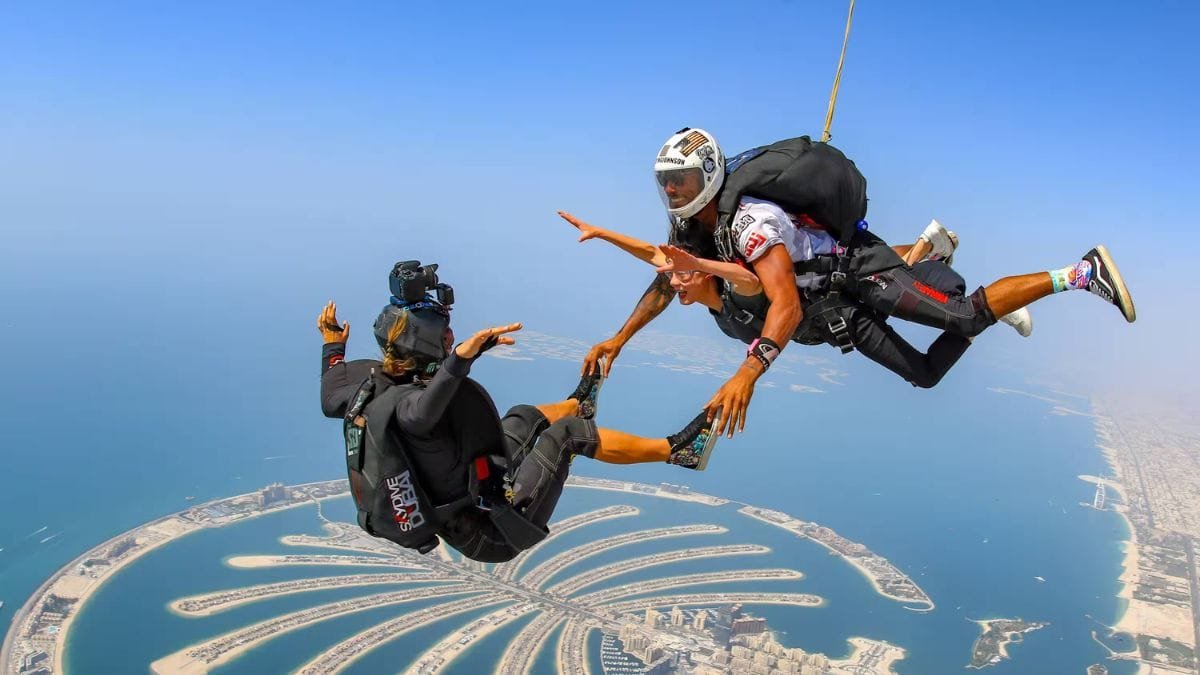 Dubai skydiving experience Dubai skydiving experience