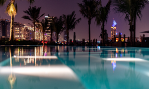 Experience The Club's Unique Night Swim This Summer: Float the Evening Away