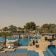 Mesmerizing Desert Sunset: Bab Al Shams' Poolside Paradise Beckons!