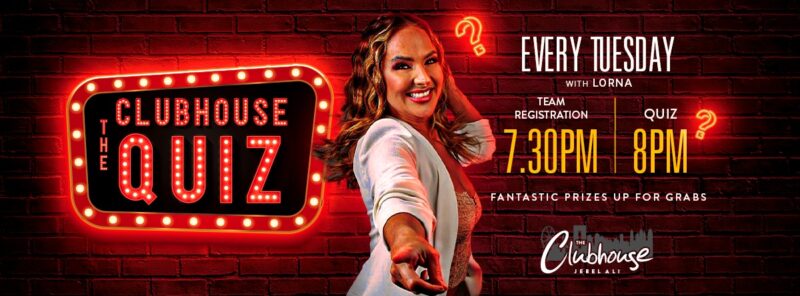 Tuesday Clubhouse Quiz Night