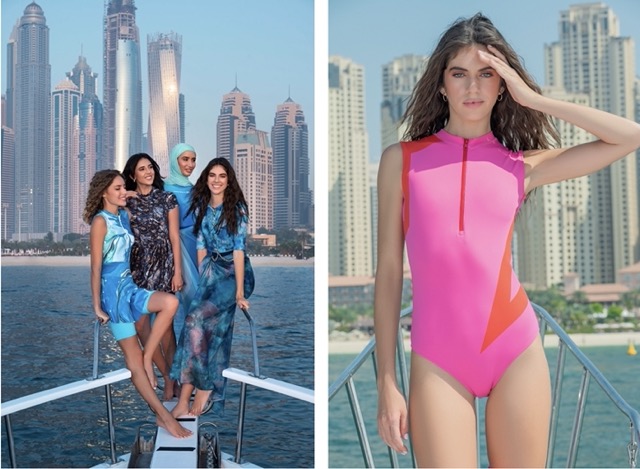Hadia Ghaleb Showcases Newest Swimwear Collection at Hamac Beach Boutique