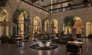 The Courtyard: Where Nature Meets Modern Mediterranean Cuisine