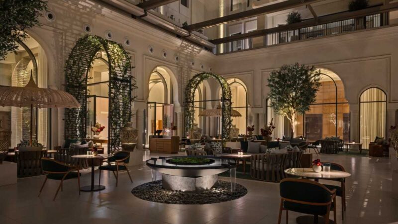 The Courtyard: Where Nature Meets Modern Mediterranean Cuisine