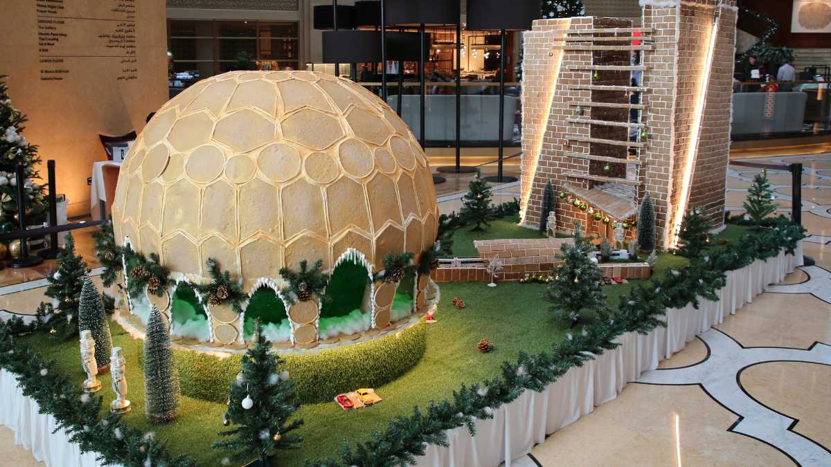 COP 28 Inspires The H Dubai's Stunning Gingerbread Dome