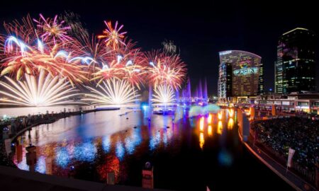 Dubai's Epic New Year's Celebration at Dubai Festival City Mall