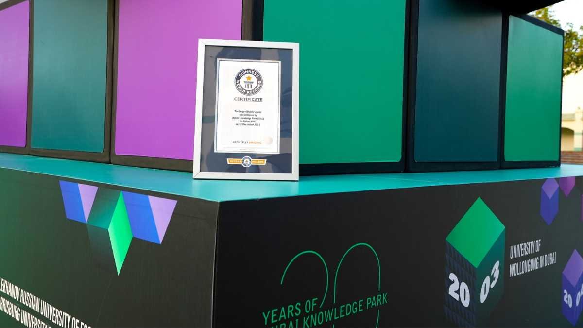 Dubai's Giant Rubik's Cube Awaits Your Solve!