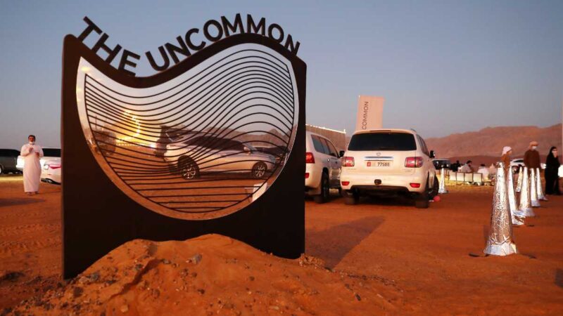 Uncommon: The Mirror Café Amidst Al Faya Dunes