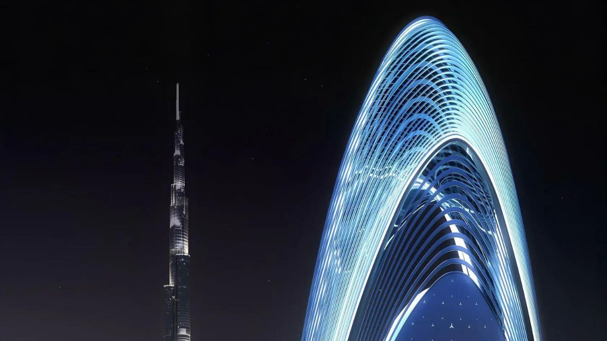 Mercedes-Benz's First Branded Skyscraper in Dubai!