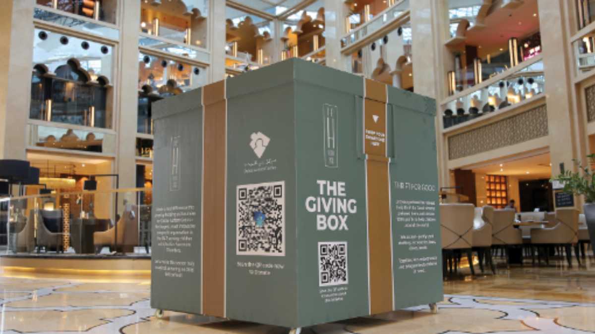 The H Dubai's "Giving Box": A Sustainable Partnership with Thrift For Good