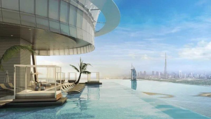 The UAE's Sky-High Infinity Pool is Finally Open!