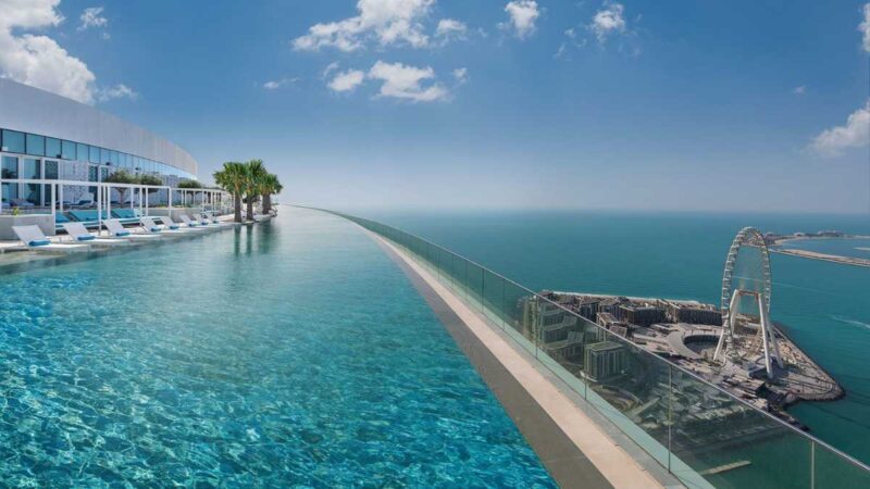 The UAE's Sky-High Infinity Pool is Finally Open!