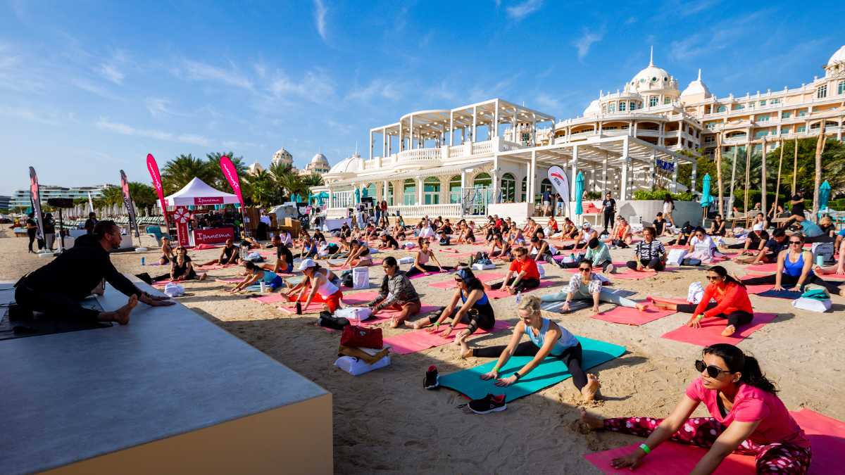 Active on the Beach's Fitness Fiesta Back In February