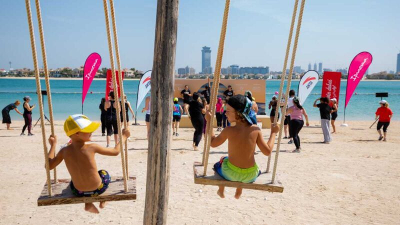 Active on the Beach's Fitness Fiesta Back In February