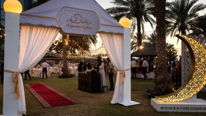 Kan Zaman Ramadan Tent Dubai Marina Dubai