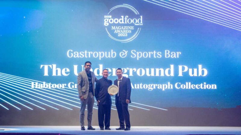 The Underground Pub Crowned Champion at BBC Goodfood ME Awards 2023!