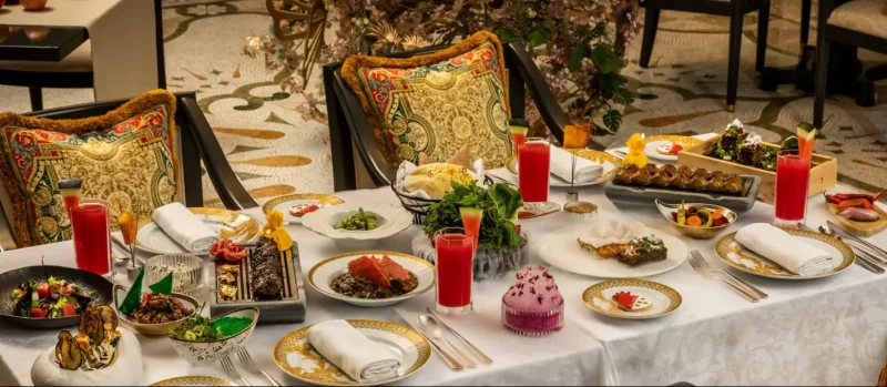 Iranian Friday Lunch at Palazzo Versace Hotel