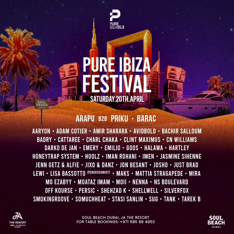 Pure Ibiza 94.7 Beach Festival || Wow-Emirates