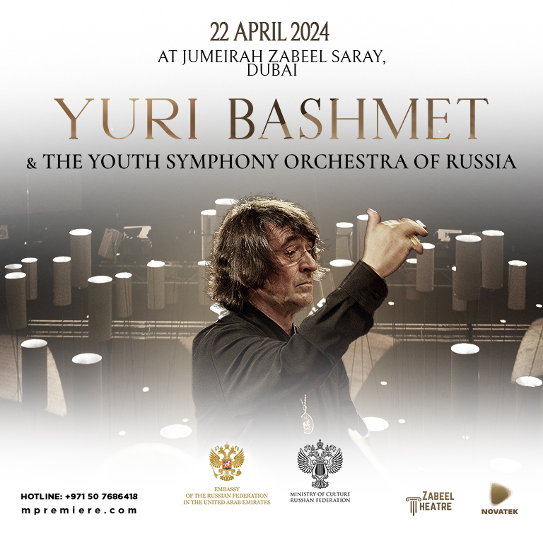 Yuri Bashmet and The Youth Symphony Orchestra of Russia at Zabeel Theatre, Dubai || Wow-Emirates