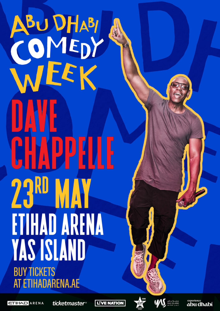 Dave Chappelle Makes Regional Debut at Abu Dhabi Comedy Week!
