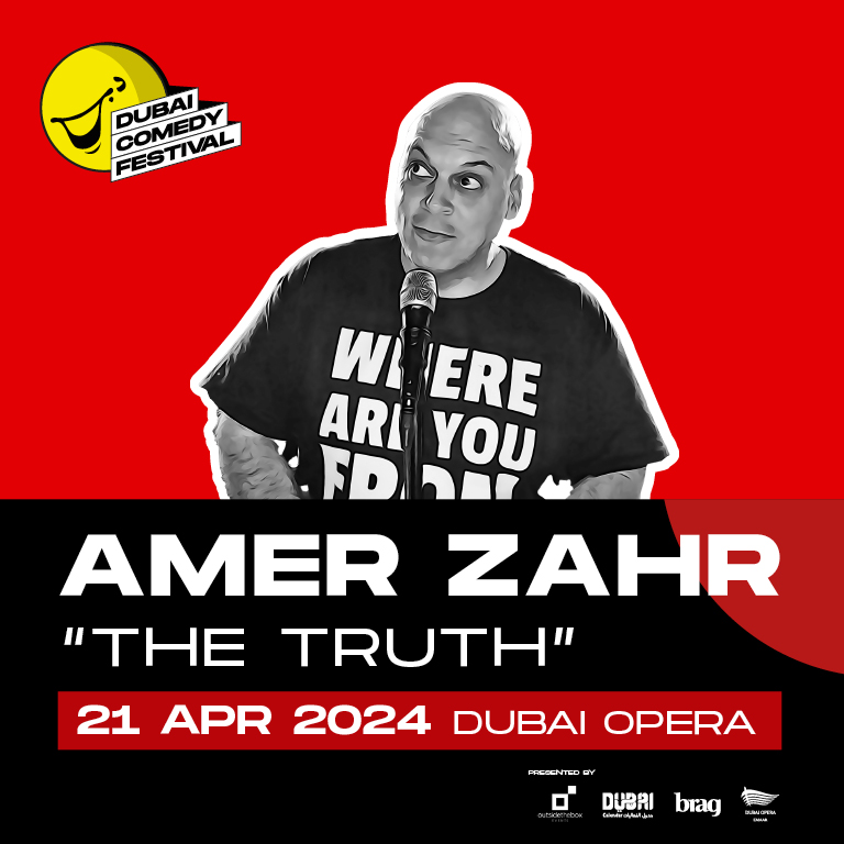 Dubai Comedy Festival presents Amer Zahr - The Truth || Wow-Emirates