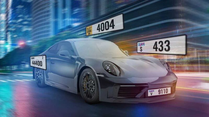 Exclusive License Plates Offers By RTA in Dubai