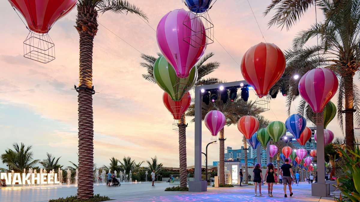 Nakheel's 'Seek Beyond' Activation in Dubai