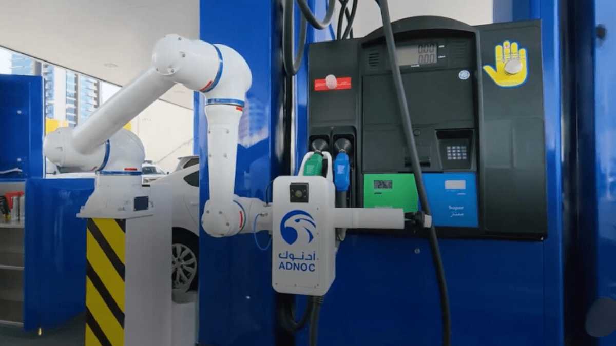 Watch: the robot coming soon to a UAE petrol station near you