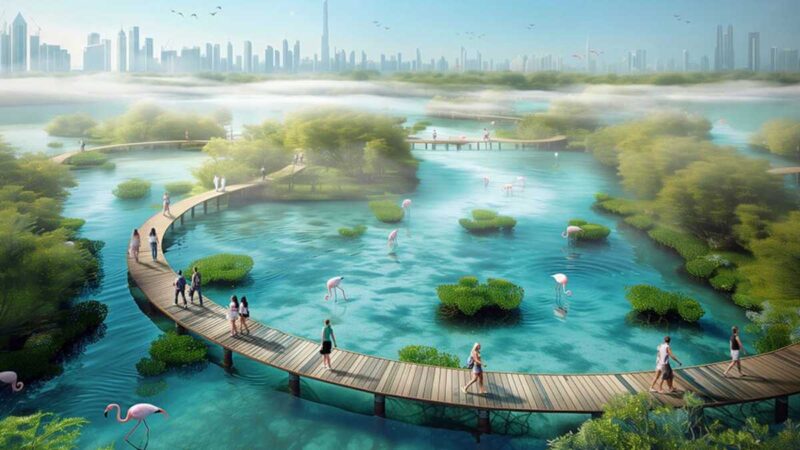 Dubai beaches to be transformed with 100 million mangrove trees
