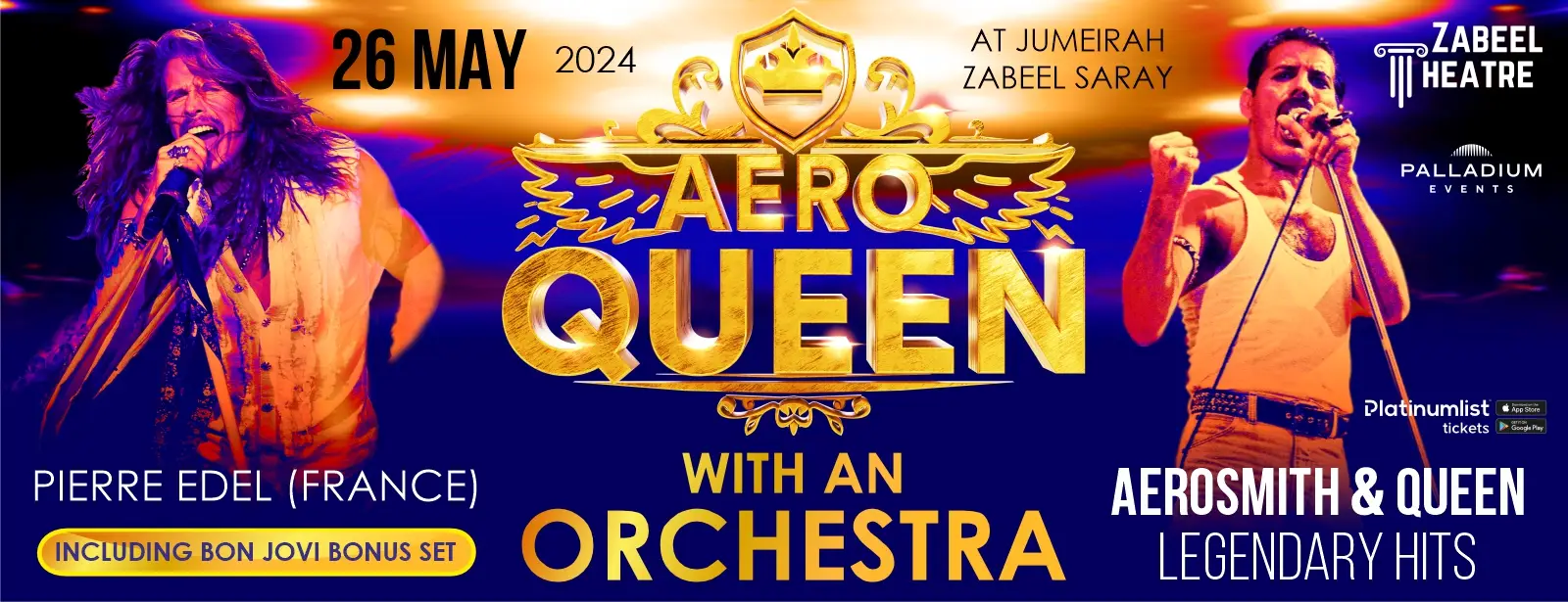 AEROQUEEN - Legendary Hits of Aerosmith & Queen || Wow-Emirates