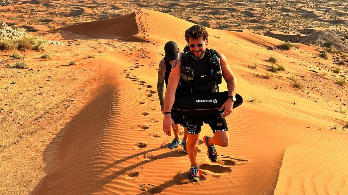 Dani Afiouni's Epic 150 KM Desert Dash Celebrates Longevity Hub's 5-Year Triumph!