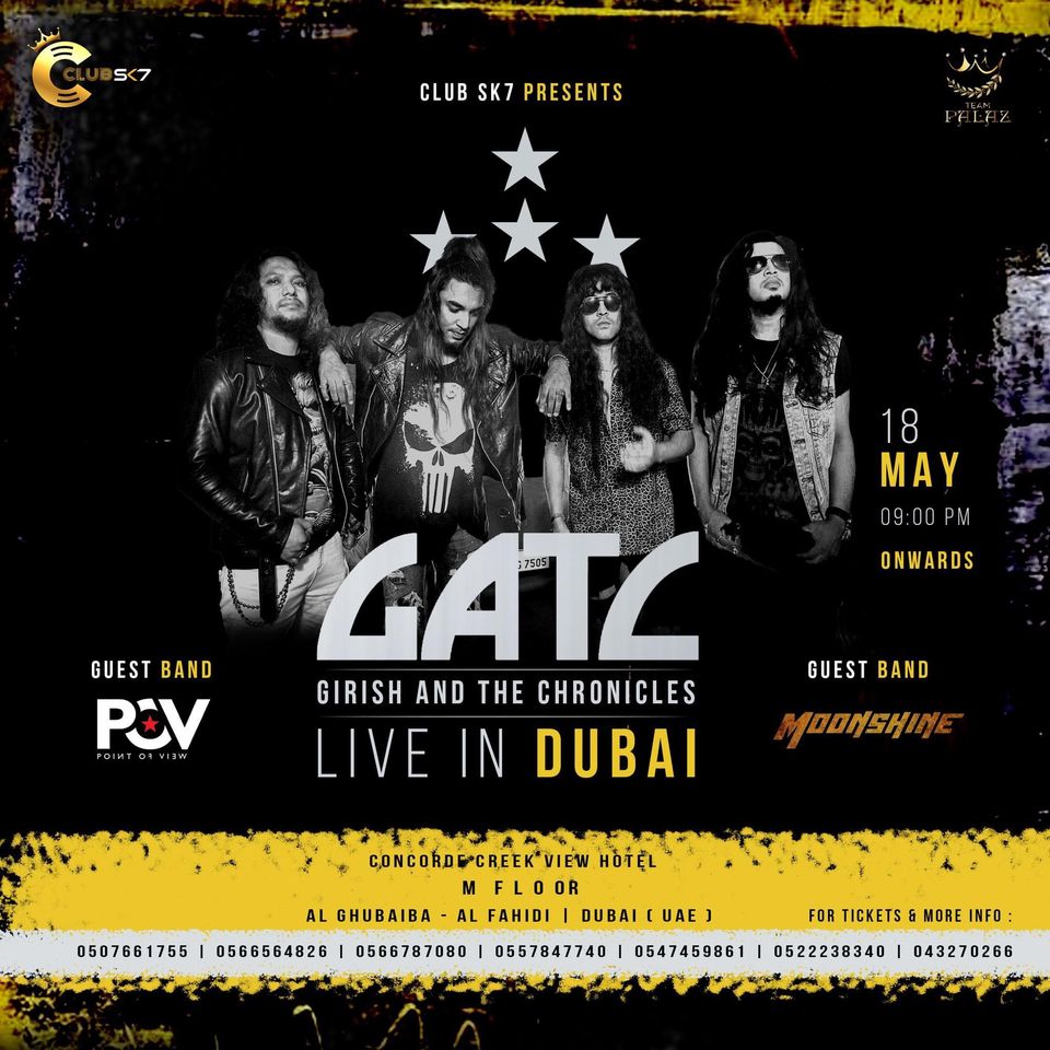 Girish And The Chronicles Live || Wow-Emirates
