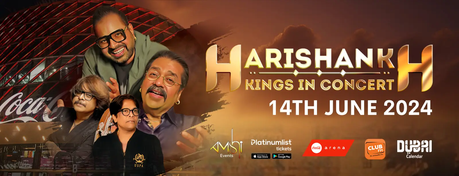 Harishankh - Kings in Concert Live at Coca-Cola Arena, Dubai || Wow-Emirates