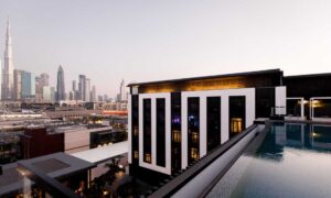 Spectacular "Dip in the Dark" Experience at LookUP Rooftop Bar Dubai