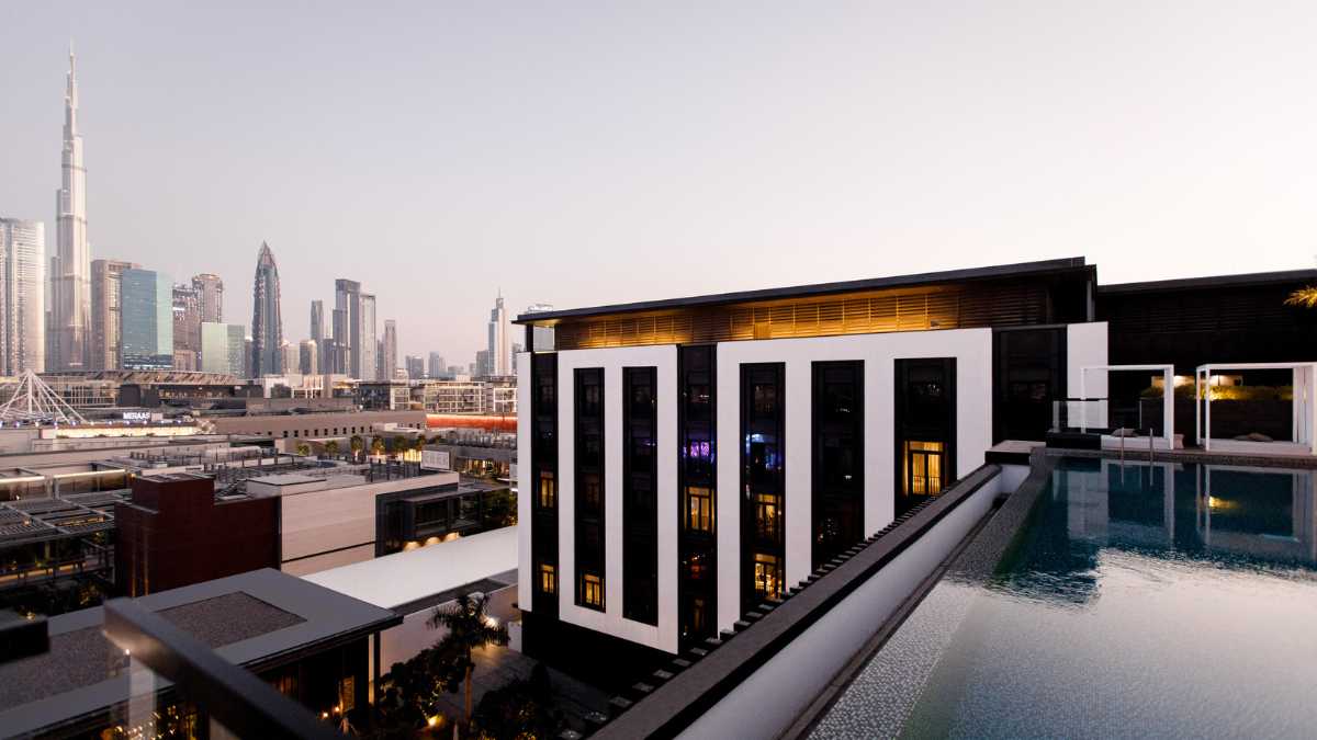 Spectacular "Dip in the Dark" Experience at LookUP Rooftop Bar Dubai