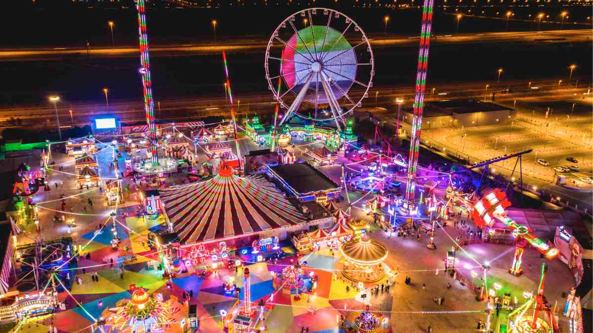 A free giant indoor fun fair will open in Dubai