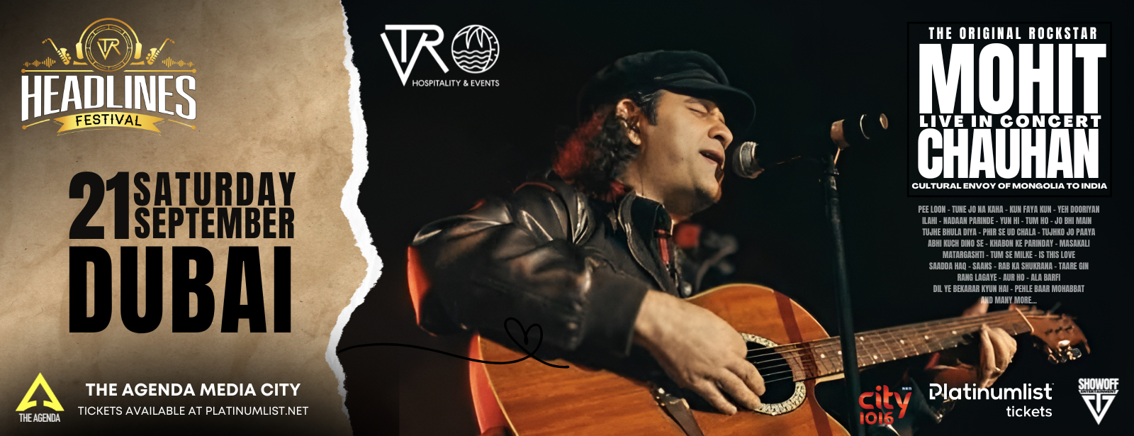 Mohit Chauhan Live in Concert at The Agenda