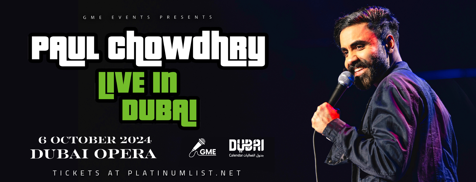 Paul Chowdhry at Dubai Opera || Wow-Emirates