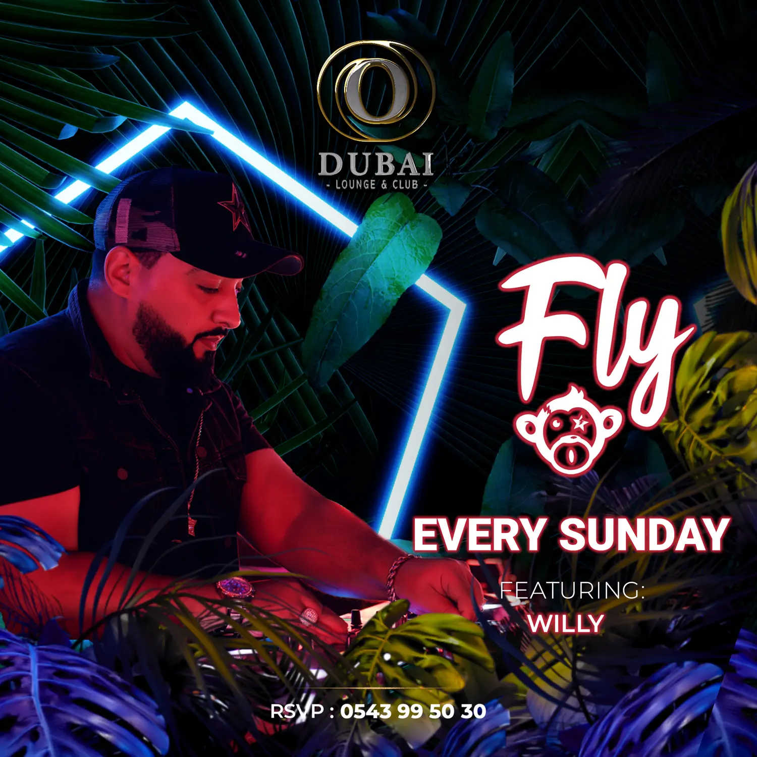 Fly Monkey x DJ Willy At O Dubai - Lounge & Club