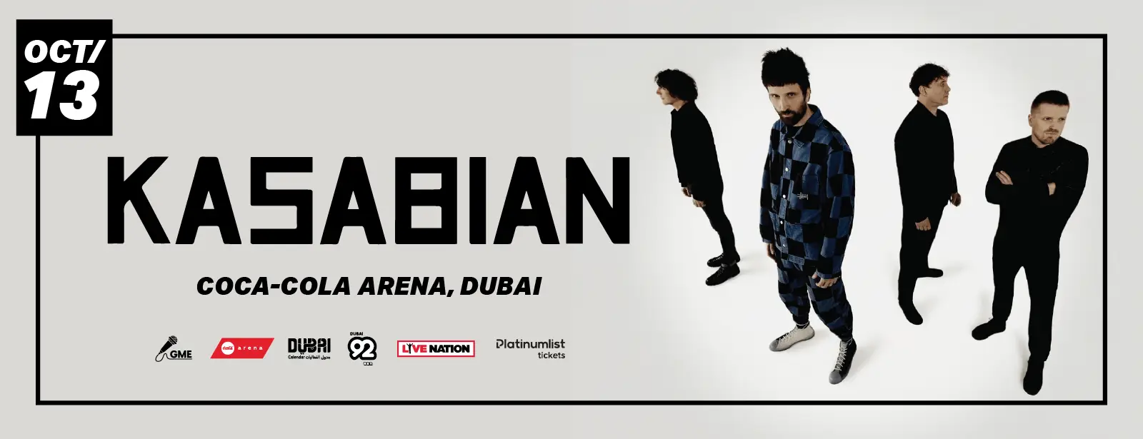 Kasabian Live at Coca-Cola Arena, Dubai