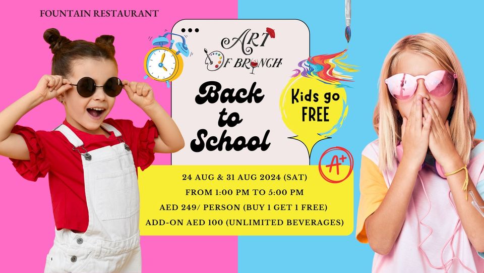 Kinds Go Free: Back To School Brunch