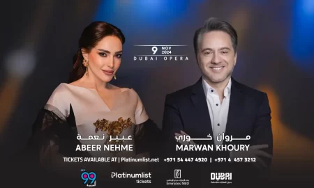 Marwan Khoury and Abeer Nehme at Dubai Opera