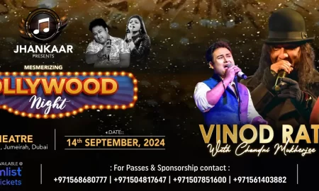 Mesmerizing Bollywood Night with Vinod Rathod Live in Dubai