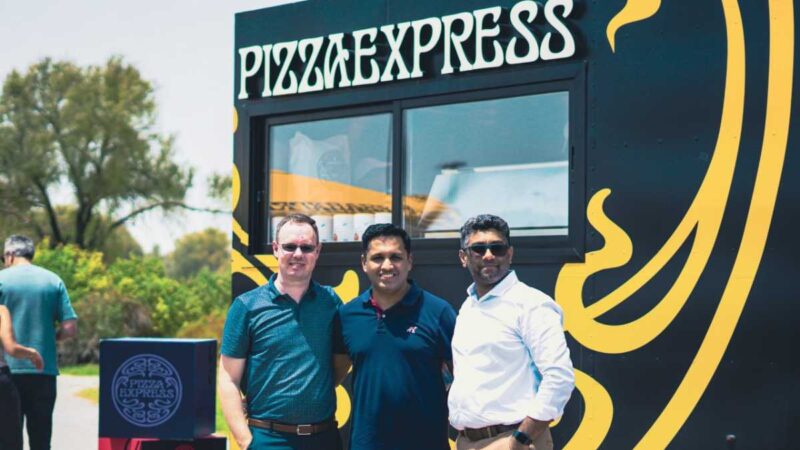 Pizza Express Introduces a Revolutionary Expandable Food Truck in Dubai