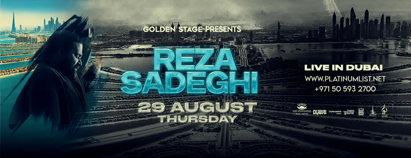 Reza Sadeghi Live at Zabeel Theatre in Dubai Theatre, Dubai