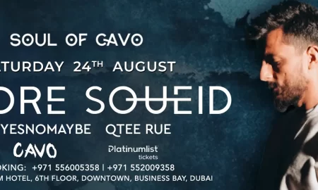 Soul of Cavo presents Andre Soueid Live at Cavo in Dubai