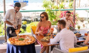 The Giant Pizza at VERO Italian Dubai