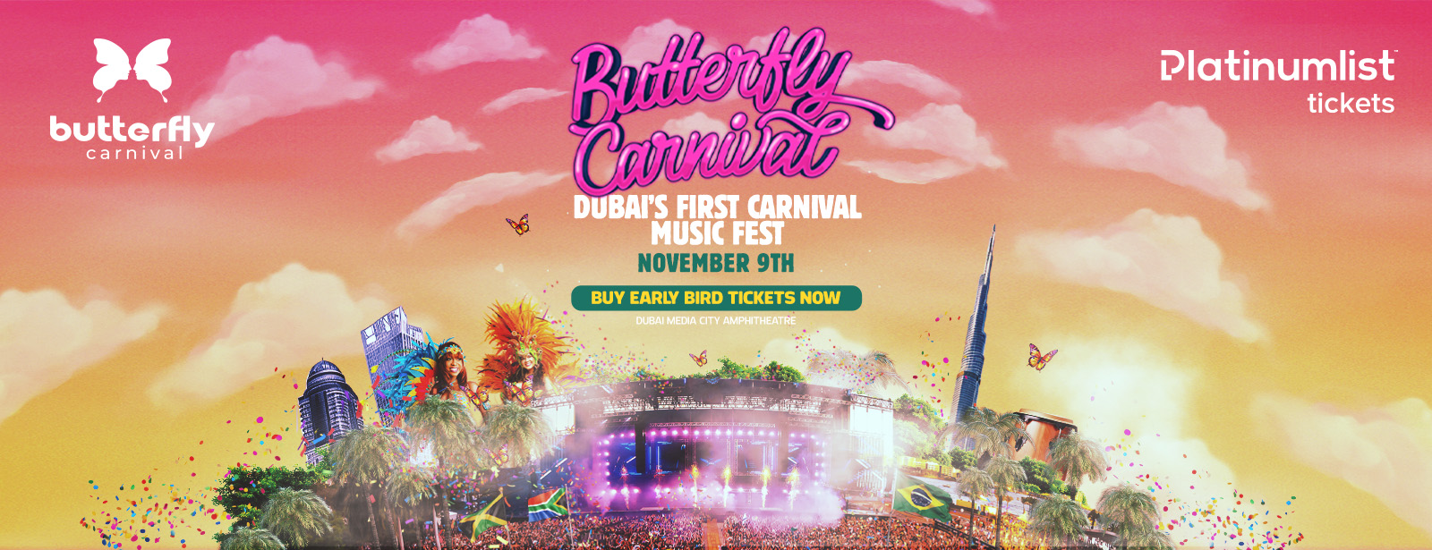 Butterfly Carnival 2024 at Media City Amphitheatre, Dubai - Wow-Emirates